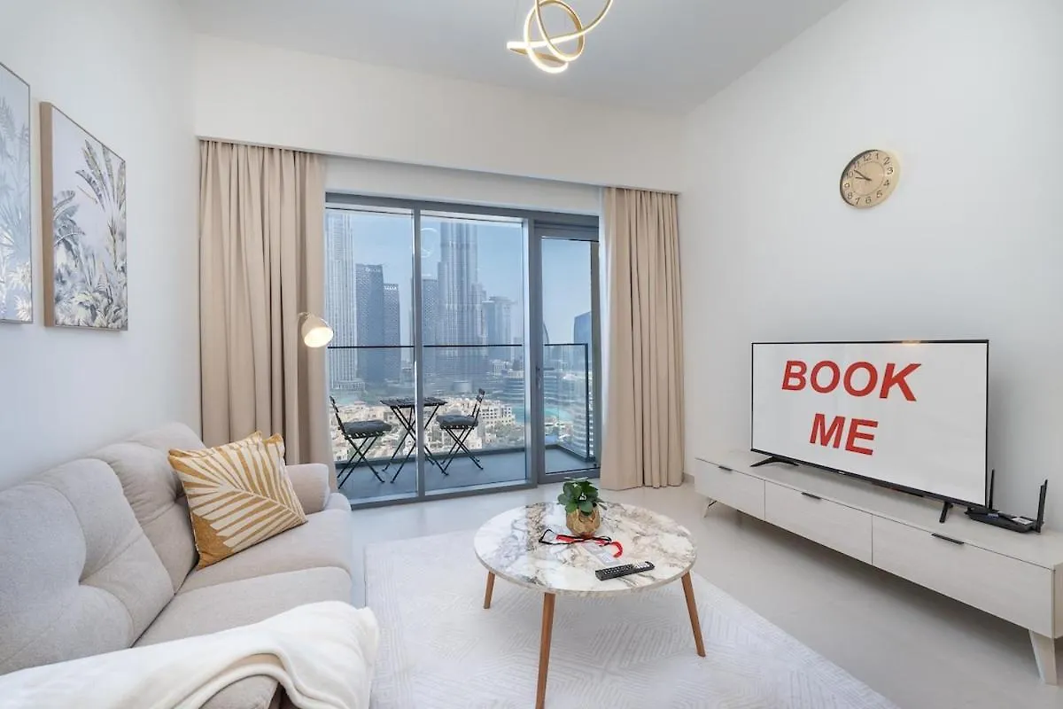 Apartment Posh 2-Bedroom Flat In The Heart Of Downtown, Dubai!